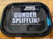 Dunder Splifflin Rolling Tray and Pack of Standard Rolling Papers 