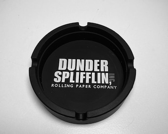 Custom Silicone Ash Tray : Dunder Splifflin