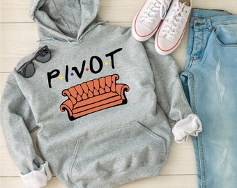 friends pivot hoodie