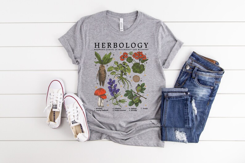 Harry Potter Herbology Plants Shirt Gardening Shirt Herbology Shirt