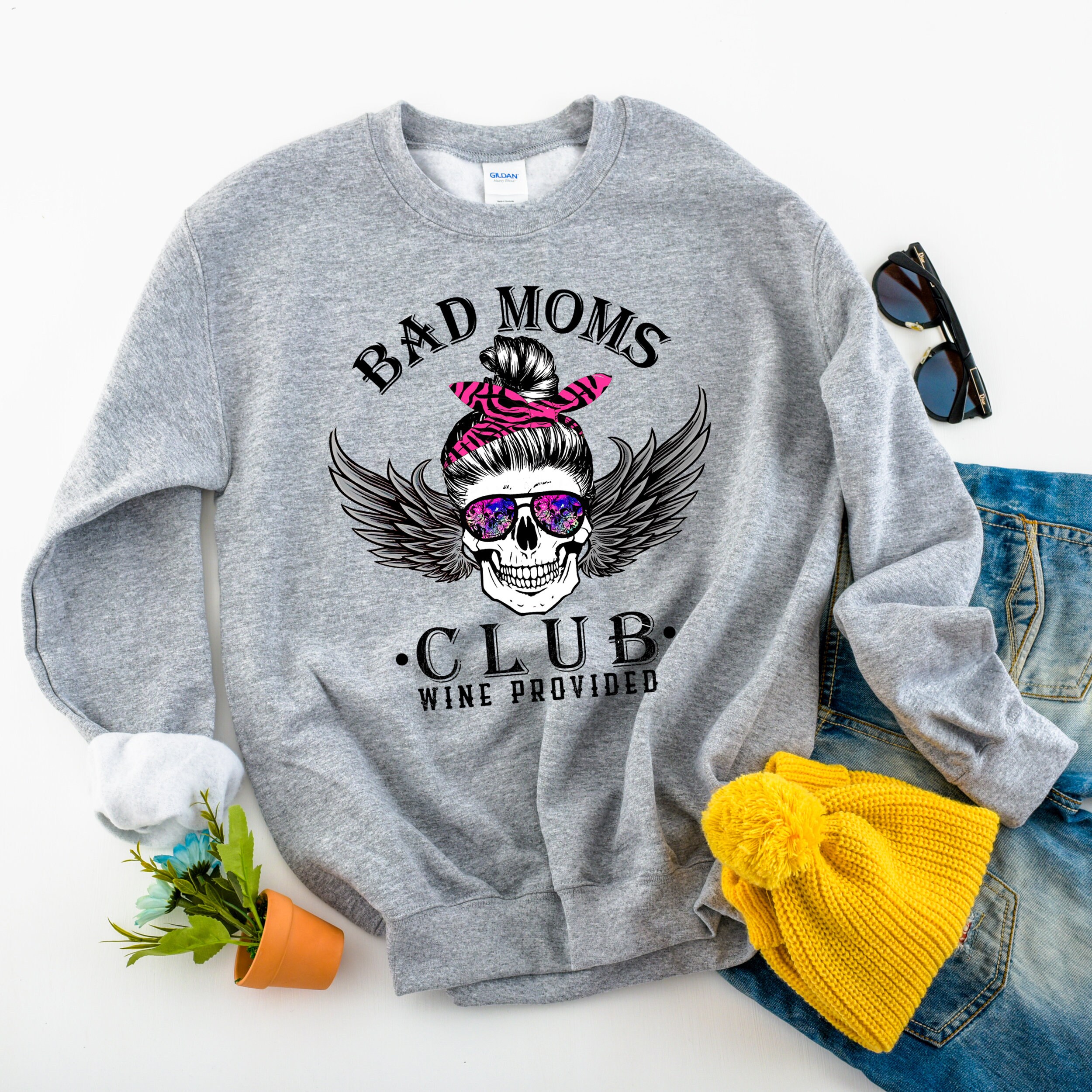 Bad moms club hoodie sales