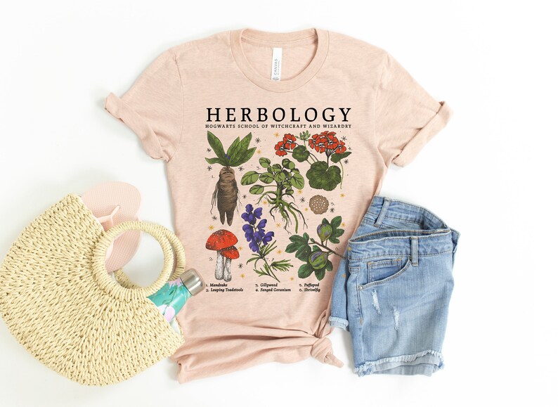 Harry Potter Herbology Plants Shirt Gardening Shirt Herbology Shirt