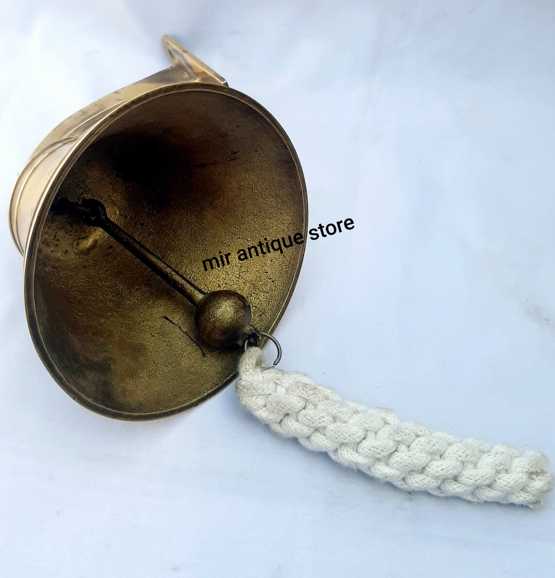 5'' Nautical Ship Bell Antique Solid Brass Door Bell Etsy
