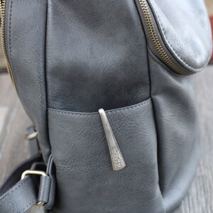 Vintage Silverware Purse Hook Key Finder Keychain