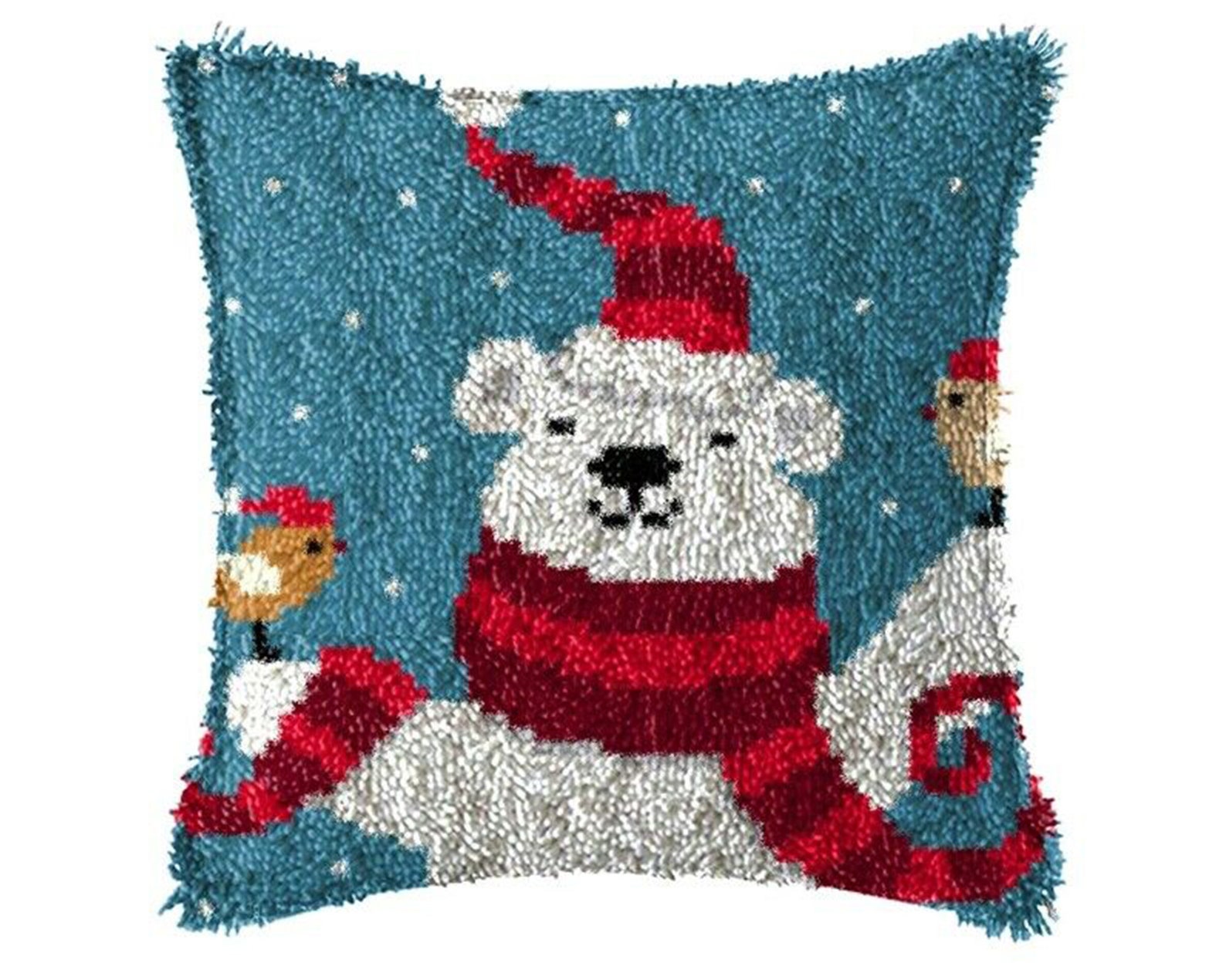 Latch Hook Cushion Cover Kitcross stitch Etsy