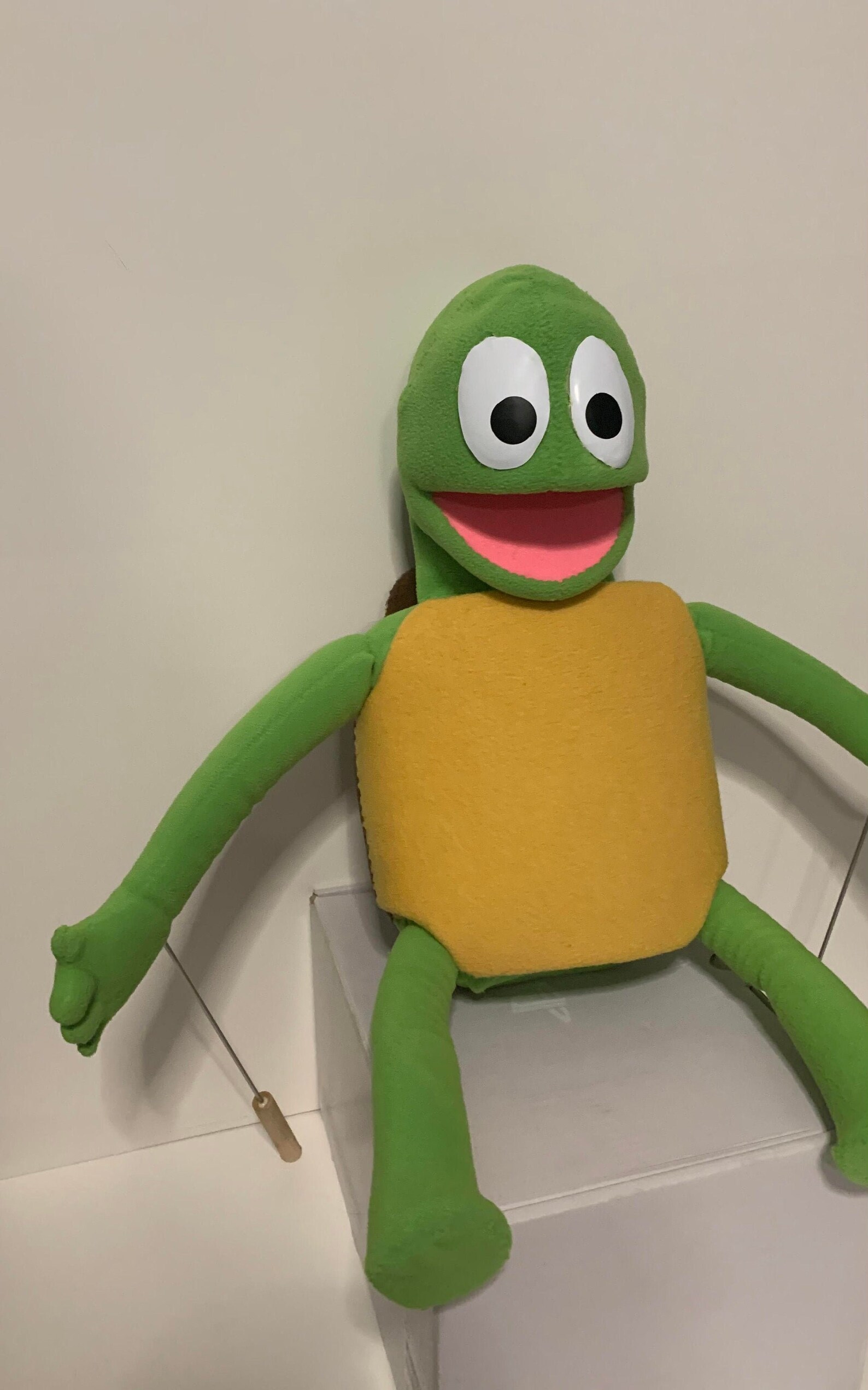 turtle hand puppet