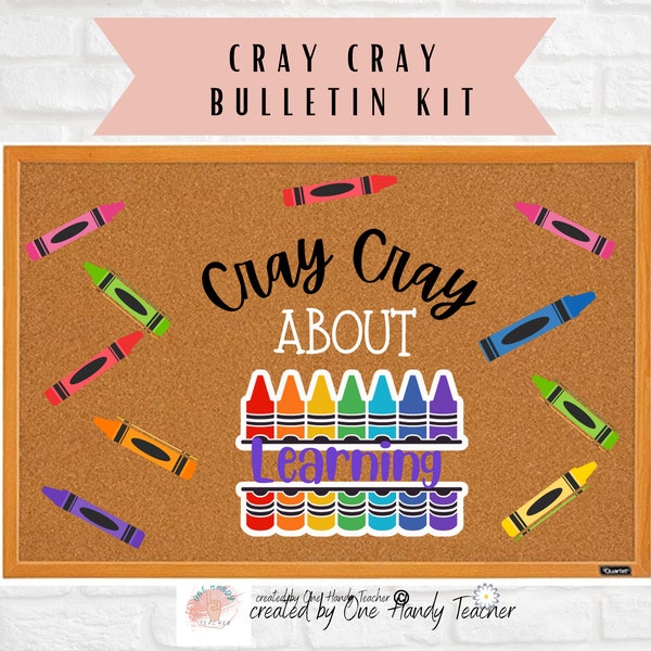 Crayon Theme Classroom Decor - Etsy