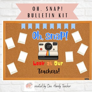 Teacher Shout Outs Bulletin, Welcome Bulletin, Bulletin Board Kit, Back to School, Classroom Decor, Bulletin Board Cutouts, Office Bulletin