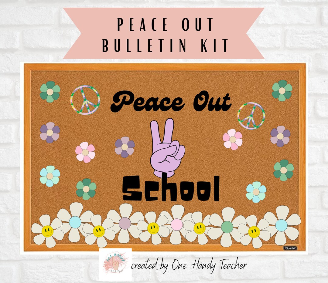 Teacher Classroom Decor, Office Decor, Bulletin Board Kit , Summer ...