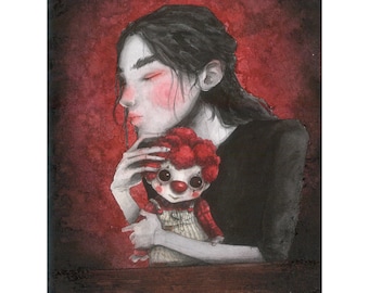 Barnaby Portrait Artwork Print