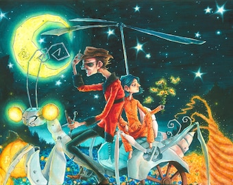 Coraline’s Garden Art Print