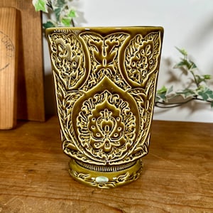 Vintage Large Green Beswick Vase 2250 | Beswick Green Pottery Vase | Decorative Vase | Retro Vase |