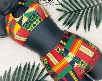 Trajes de baño africanos para mujer. Bikini africano de traje de baño. Traje de baño africano. Trajes de baño africanos para mujeres.Cobertura completa africana.