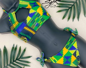 Trajes de baño africanos para mujeres. Bikini de trajes de baño africanos. Traje de baño africano. Trajes de baño africanos para mujeres.Cobertura descarada africana.
