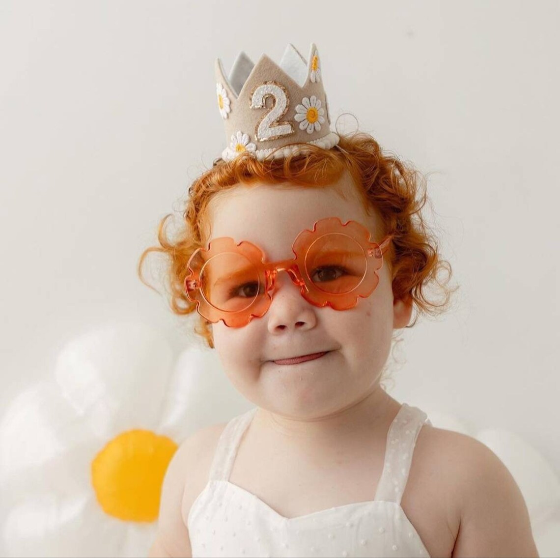 Daisy Boho Birthday Crown Boho Crown First Birthday Etsy Australia