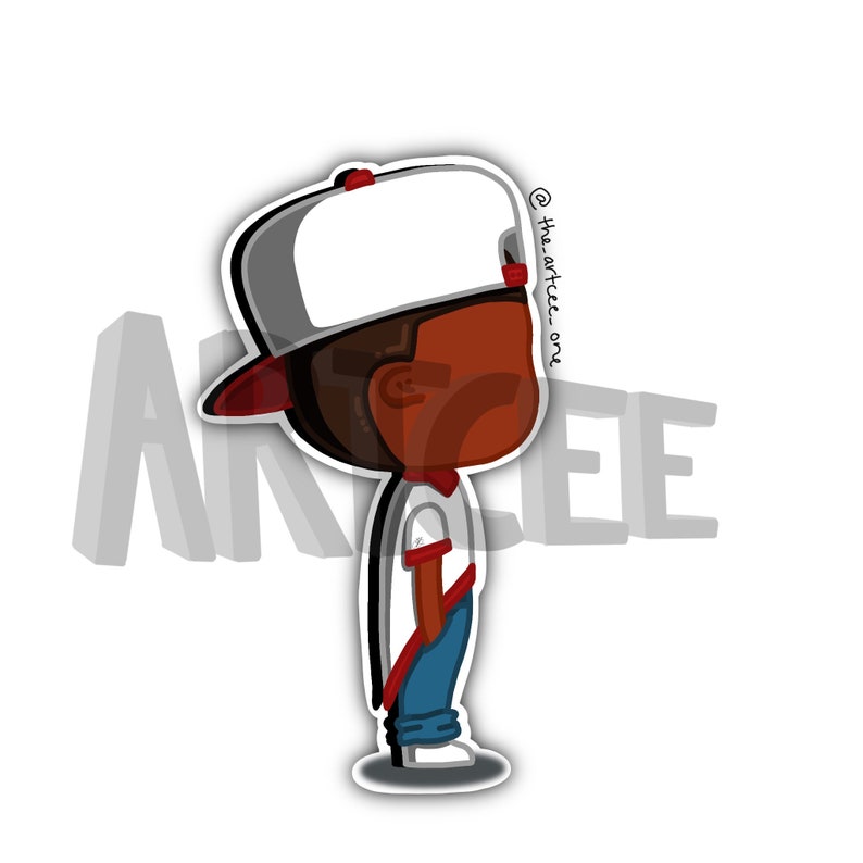 BLM 1.7\u201dx3\u201d White Vinyl Sticker Black Lives Matter Diecut Waterproof Isaiah Homies