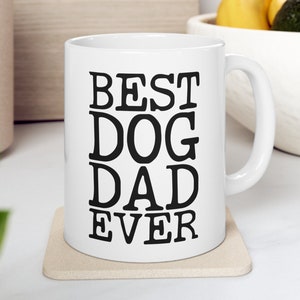 Hund Papa Becher, bester Hund Papa aller Zeiten, Hund Papa Geschenk, Papa Liebhaber Geschenk, Hund Papa Geschenk, Hundebesitzer Geschenk, Hund Papa Kaffeebecher, Hund Papa Vatertag