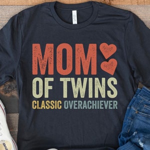 Twin Mom Shirt, Mom of Twins, Twin Mom Gifts, Expecting Mom Gift, Pregnancy Announcement, Pregnant Mom, Pregnant With Twins, Mother's Day