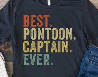 Bester Stegboot-Kapitän aller Zeiten T-Shirt, Segelgeschenk