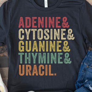 Biology Shirt, Science Shirt, Biology Gifts, Nerd Shirt, Gift for Science Teacher, Funny Teacher Shirt, Biologist Shirt, Retro Vintage DNA