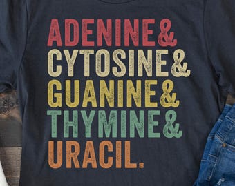 Retro DNA Biology T-Shirt, Science Teacher Gift