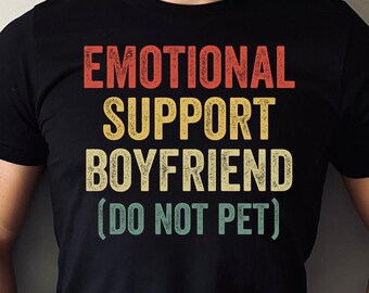 Camiseta de apoyo emocional para novios / Regalo divertido de novia