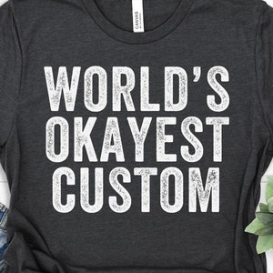 Sarkastisk humor, personlig skjorta, män kvinnor unisex