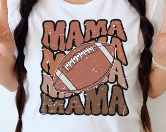 Football Mama Shirt, Football Mom Shirt, Mom Football Shirt, Retro Football TShirt, Game Day Shirt, Sports Mom Shirt, Mothers Day Shirt