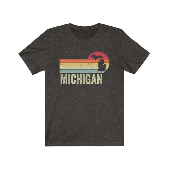 Retro Vintage Michigan T Shirt Retro Vintage Michigan T Shirt