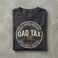 Dad Tax Shirt, Funny Foodie Gift, Sarcastic Snack Tee, Fathers Day Present product logo