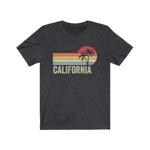 California Shirt, Retro Vintage California, California Sunset, Trendy California Gift, Made in California, West Coast Tee, Cali Girl Shirt image 5