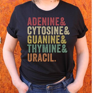 Retro DNA Biology T-Shirt, Science Teacher Gift image 2