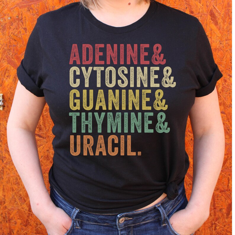 Retro DNA Biology T-Shirt, Science Teacher Gift image 2