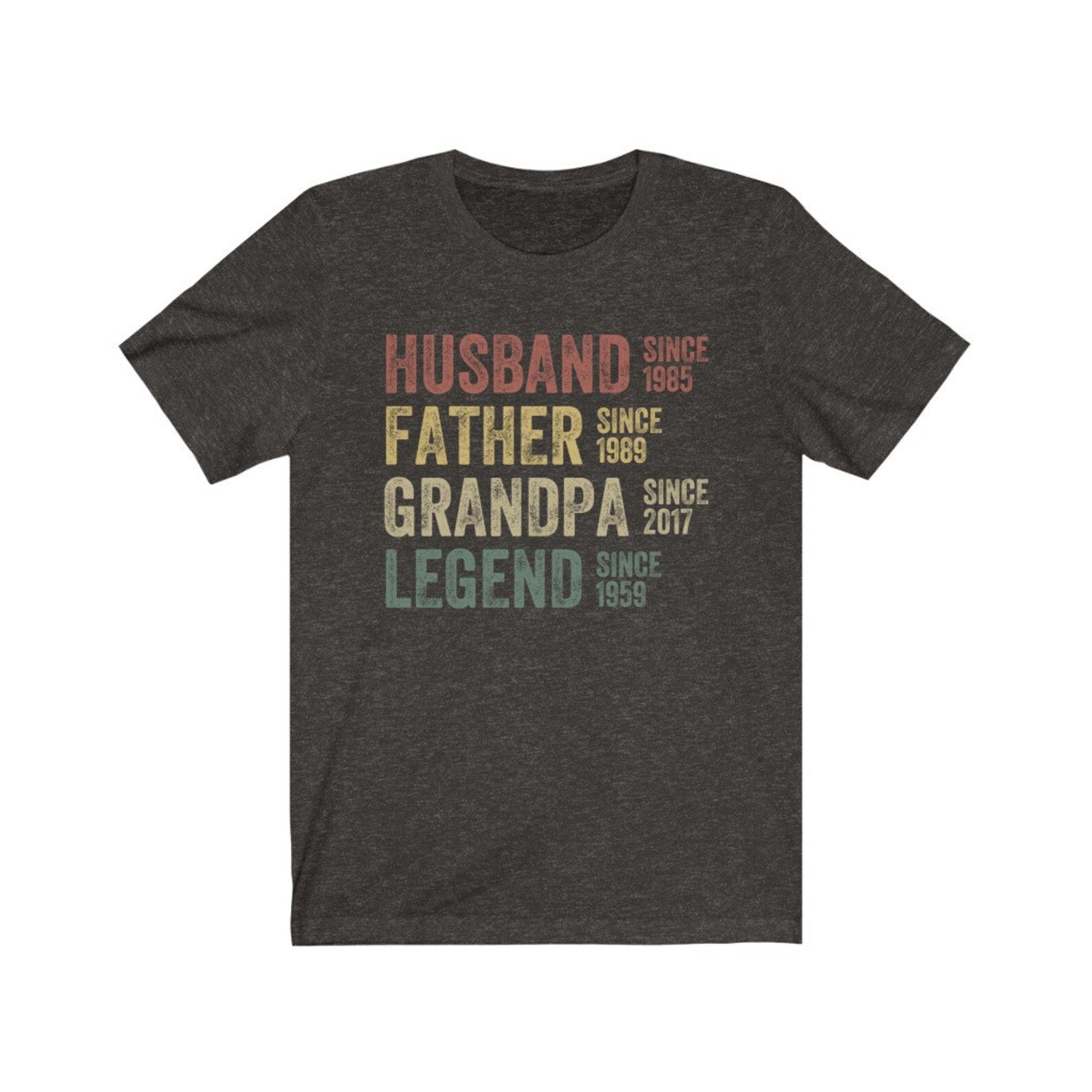Personalized Dad Grandpa Shirt Father's Day Shirt - Etsy