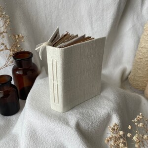 Mini Junk Journal | White Vintage Junk Journal | Handmade Junk Journal small | Vintage Journal | Small Wedding Journal