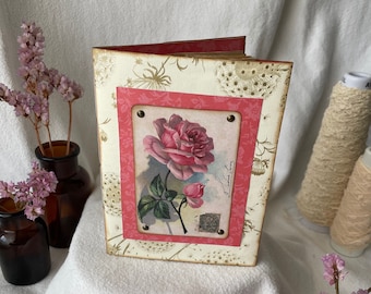 Handmade Vintage Junk Journal: Ephemera Collage Diary
