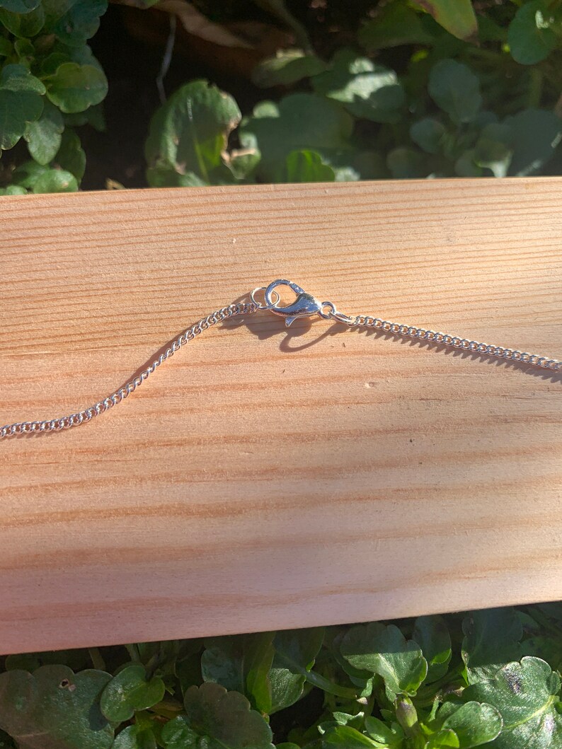 Real flowers Dainty pressed rose petal with pearl bead Necklace Heart Pearl
