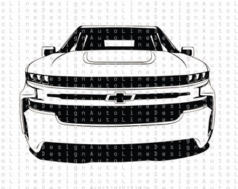 Free Cricut Chevy Truck Svg SVG PNG EPS DXF File