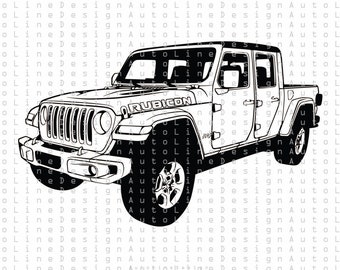 Free Free 128 Jeep Truck Svg SVG PNG EPS DXF File