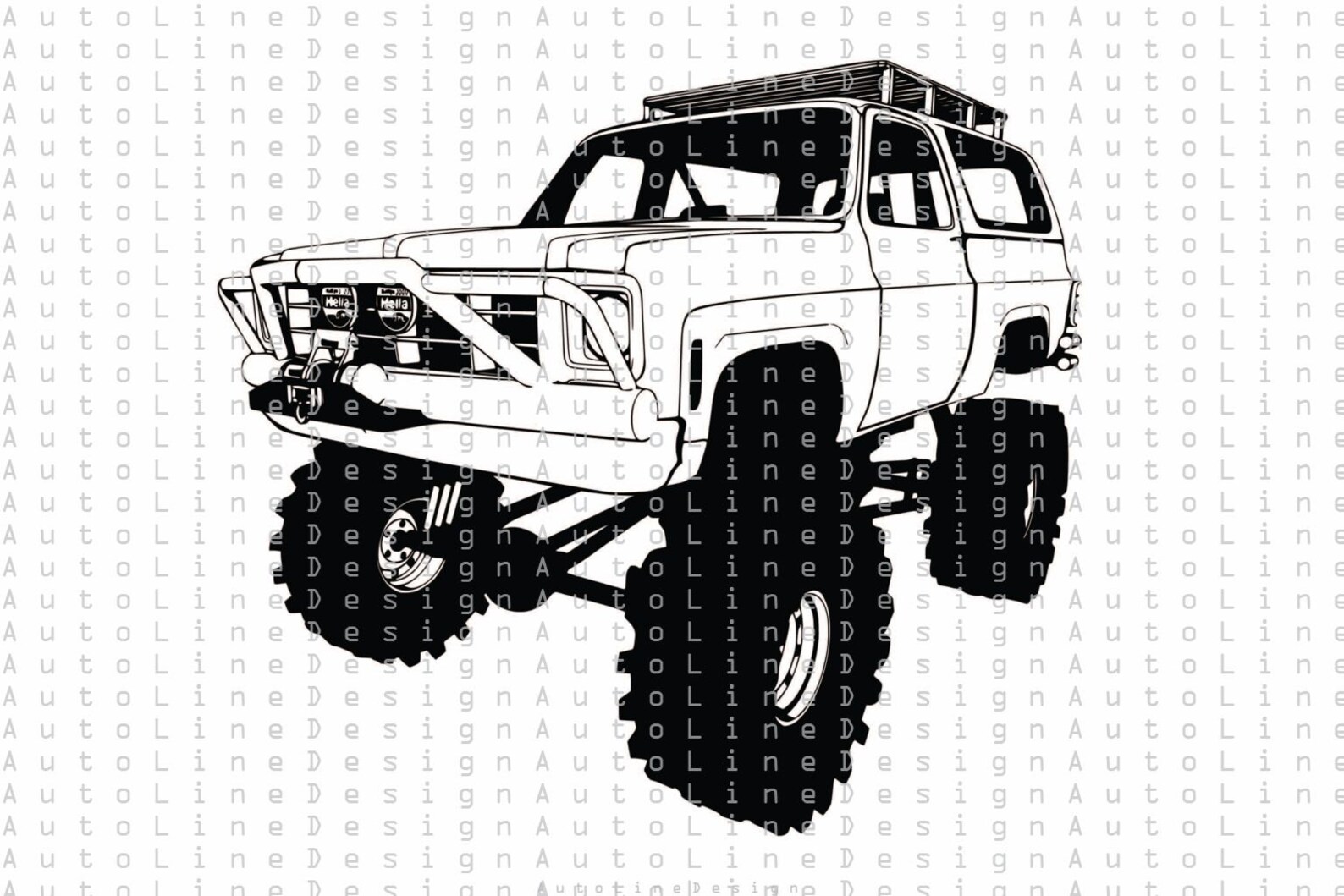 Chevrolet Chevy K5 Blazer 4x4 Offroad Tuning Lifted Classic | Etsy