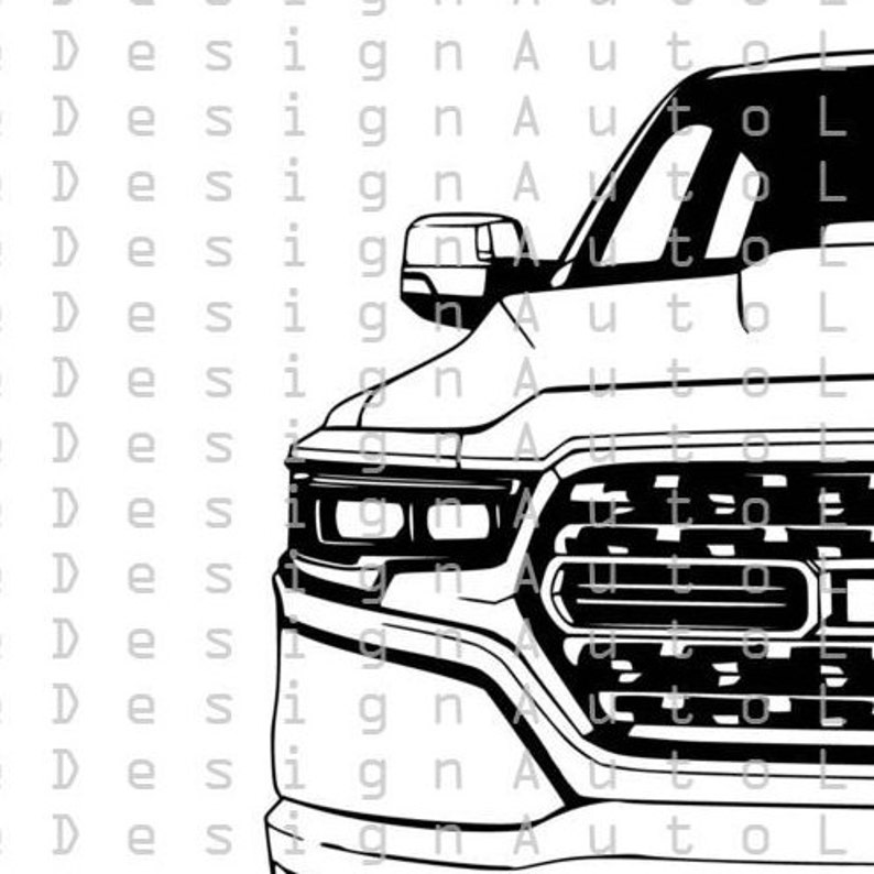 Free Free 129 Ram Truck Svg SVG PNG EPS DXF File