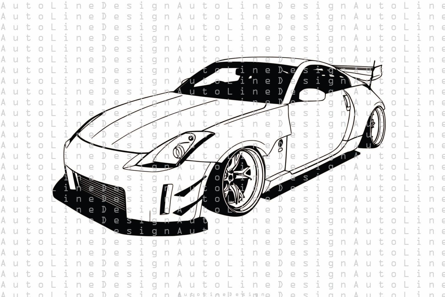 Nissan 350z Fairlady Z Wide Body Tuning Nismo Jdm Svg Pdf Dxf Etsy Nissan 350z Fairlady Z Wide Body Tuning Nismo Jdm Svg Pdf Dxf Etsy