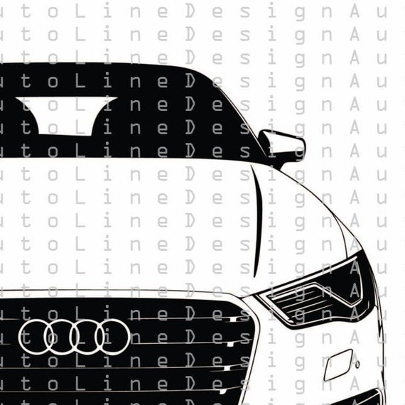 Audi A3 S3 Rs3 Sportback Quattro Lowrider s Tuning Drift Svg Etsy