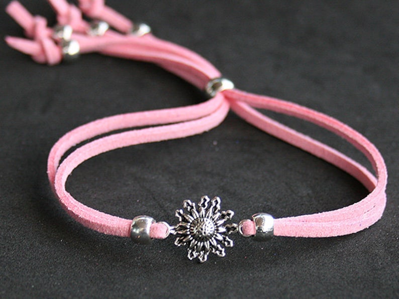 Pulsera Eguzkilore Rosa