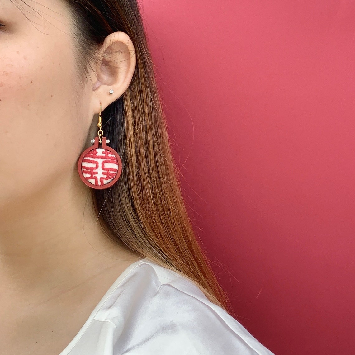chinese new year earrings