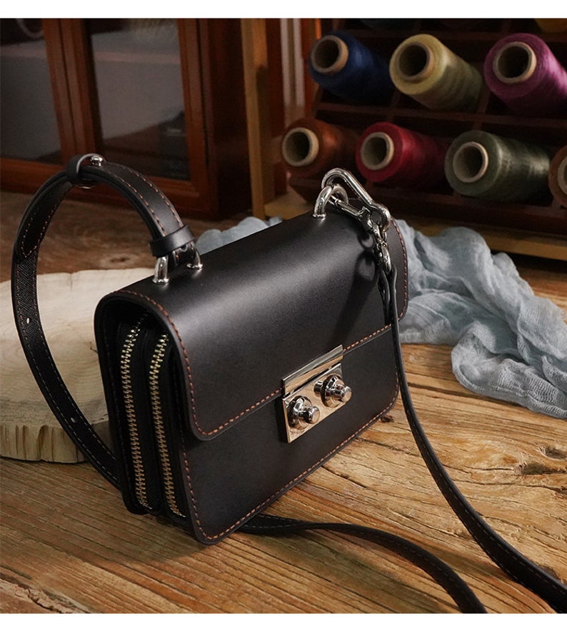 Leatherbag Diy Kit Crossbody Bag Handbag Craftkit Etsy