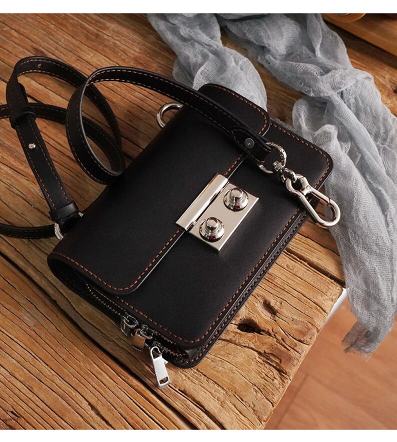 Leatherbag Diy Kit Crossbody Bag Handbag Craftkit Etsy