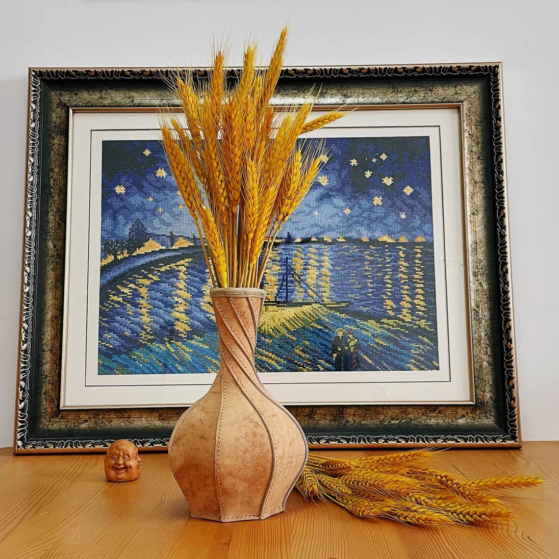 Leather Vase Digital Pattern PDF Template Leather Craft Etsy