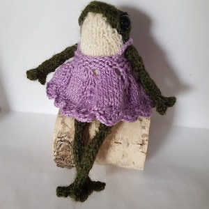 Froggy's Dress / Apron pattern knitting pattern DIGITAL PDF image 7