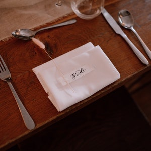 Nom de lieu d'herbe de queue de lapin | Décor de table floral | Faveur de fleurs séchées | Table de mariage pastel | Noms de lieux d'automne | Décoration de table de Noël